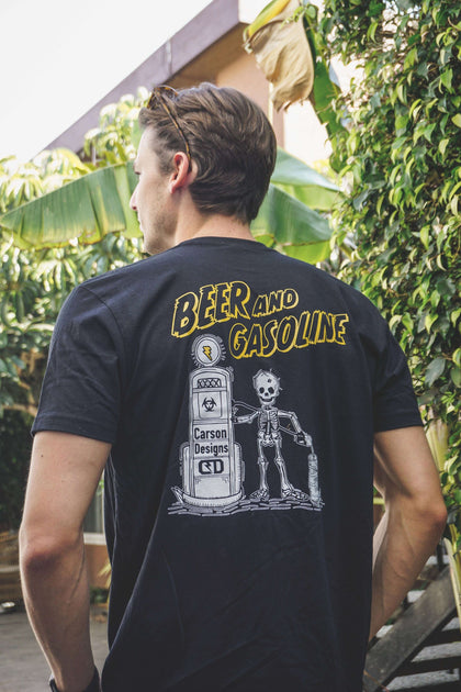 BEER & GASOLINE TEE